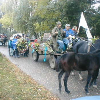 Farsangi felvonulás