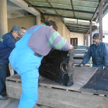 Iskola kazán javítás