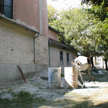 Szent Anna templom javítása