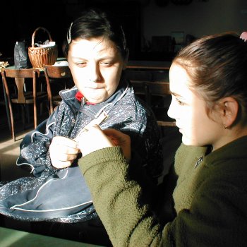 Kollár Ilona kézműves foglalkozása