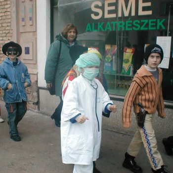 Farsangi felvonulás