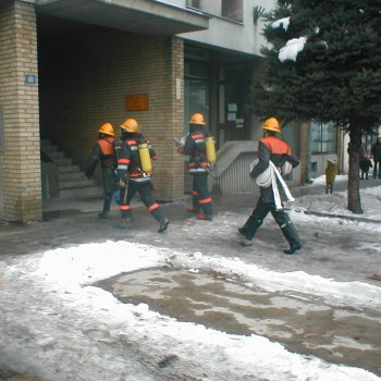 Tűzoltó Bemutató