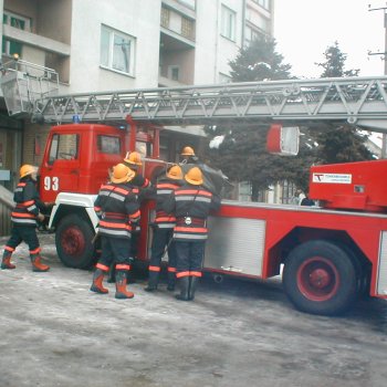 Tűzoltó Bemutató