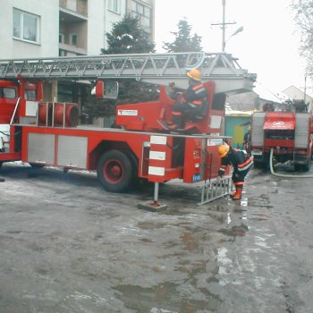 Tűzoltó Bemutató