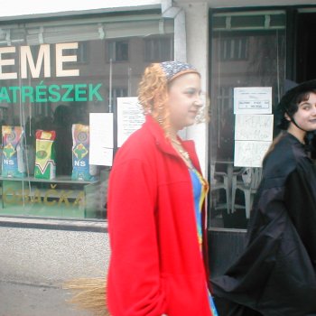 Farsangi felvonulás