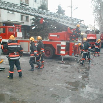 Tűzoltó Bemutató