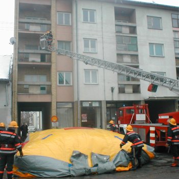 Tűzoltó Bemutató