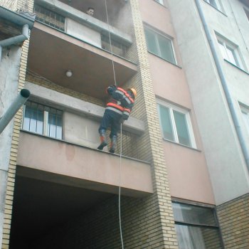 Tűzoltó Bemutató
