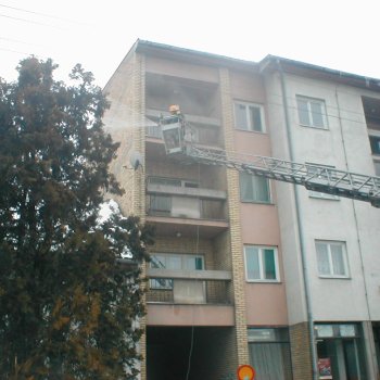 Tűzoltó Bemutató