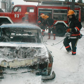 Tűzoltó Bemutató