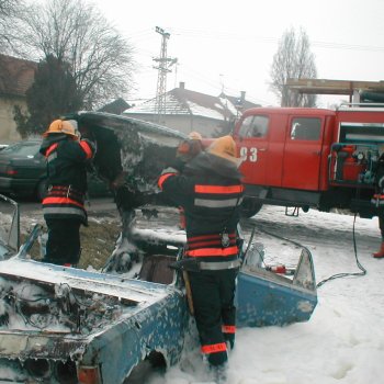 Tűzoltó Bemutató