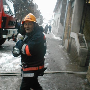Tűzoltó Bemutató
