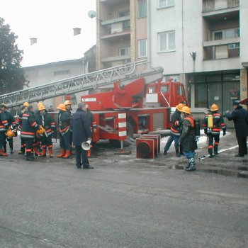 Tűzoltó Bemutató