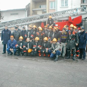 Tűzoltó Bemutató