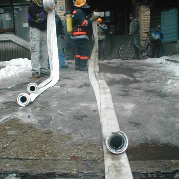 Tűzoltó Bemutató