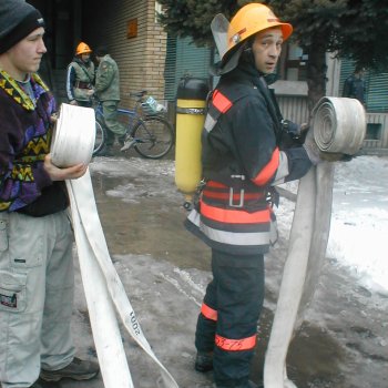 Tűzoltó Bemutató