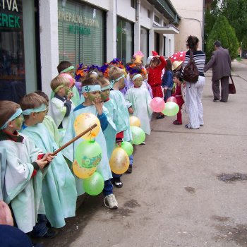 Óvodások fellépése
